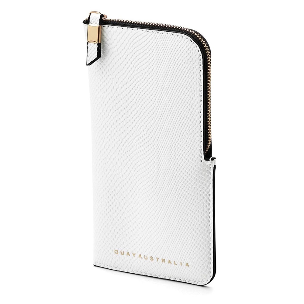 QUAY Rumours Blue Light Glasses Black Gold Frame Bluelight Blocking Lens NWT - Picture 4 of 5